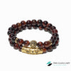 TCC™ Natural Red Tiger Eye Charm Bracelet